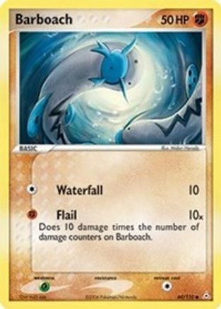 Barboach 060/110 - Reverse Holofoil Holon Phantoms - Common