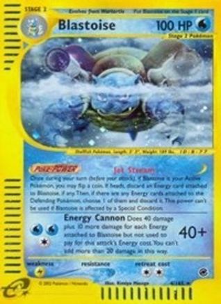 Blastoise (4) (4) 004 - Holofoil Expedition - Holo Rare