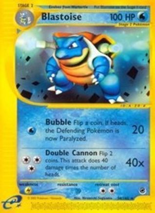 Blastoise (36) (36) 036 - Reverse Holofoil Expedition - Rare