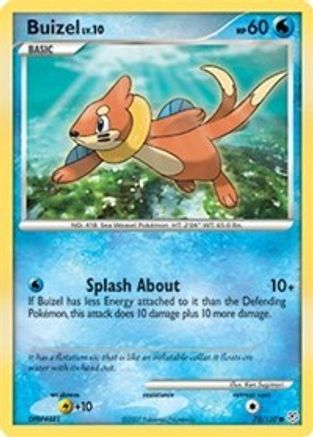 Buizel 072 Diamond and Pearl - Common