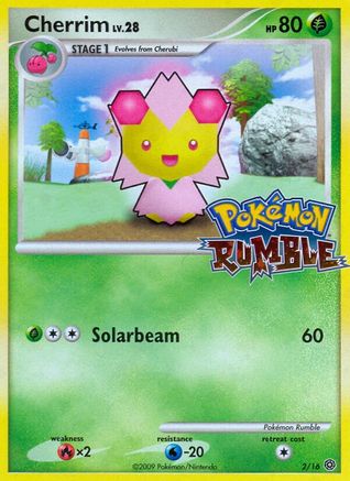 Cherrim 002 Rumble - Promo