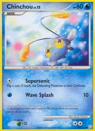 Chinchou (87) (87) 087 Legends Awakened - Common