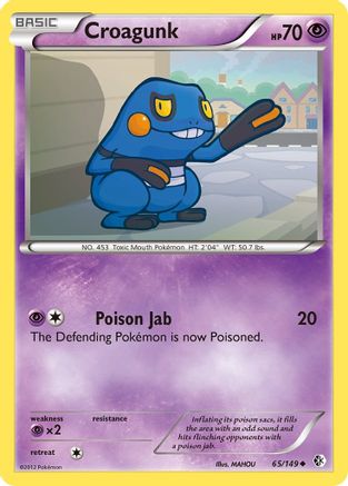 Croagunk (65) (65) 065 Boundaries Crossed - Uncommon