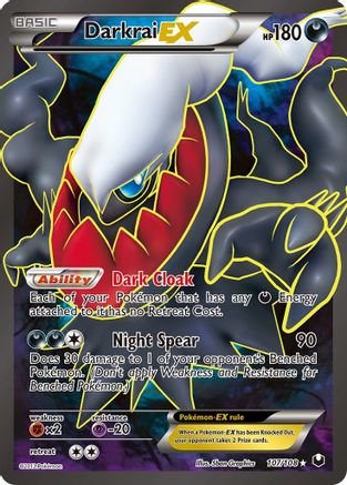Darkrai EX (107 Full Art) (107 Full Art) 107 - Holofoil Dark Explorers - Ultra Rare
