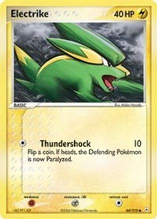 Electrike 064/110 - Reverse Holofoil Holon Phantoms - Common