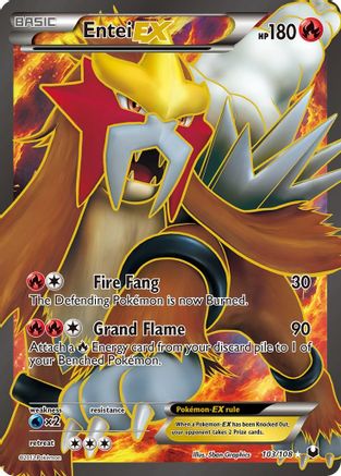 Entei EX (103 Full Art) (103 Full Art) 103 - Holofoil Dark Explorers - Ultra Rare