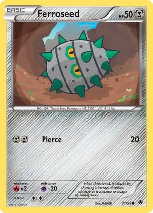 Ferroseed (71) (71) 071 Emerging Powers - Common