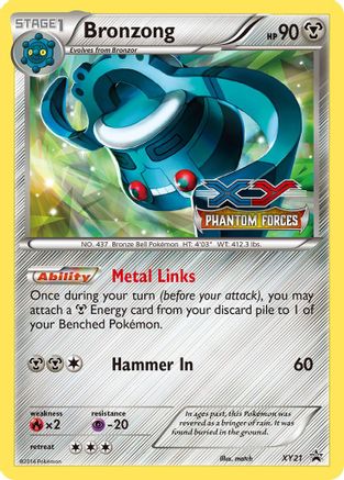 Bronzong (Prerelease) XY21 - Holofoil XY Promos - Promo
