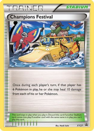 Champions Festival (2014) XY27 - Holofoil XY Promos - Promo