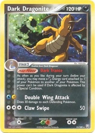Dark Dragonite (EX Team Rocket Returns) 015/109 - Holofoil Deck Exclusives - Holo Rare