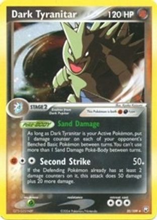 Dark Tyranitar (EX Team Rocket Returns) 020/109 - Holofoil Deck Exclusives - Holo Rare