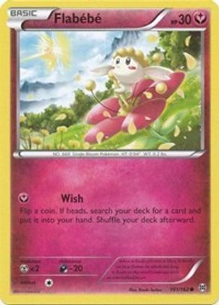 Flabebe 101/162  XY  BREAKthrough - Common