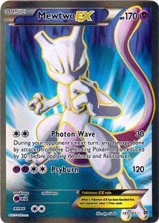 Mewtwo EX (157 Full Art) (157 Full Art) 157/162  - Holofoil XY  BREAKthrough - Ultra Rare
