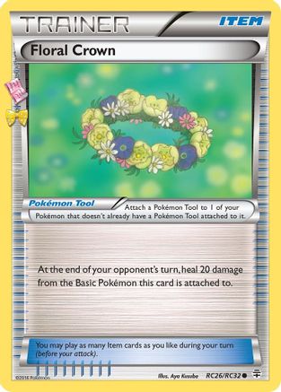 Floral Crown RC26/RC32  Generations Radiant Collection - Common