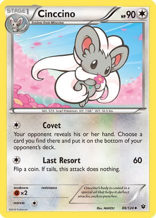 Cinccino (88) (88) 088/124  XY  Fates Collide - Uncommon