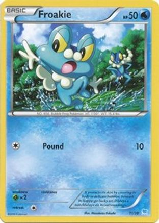 Froakie (23) (23) 023  XY Trainer Kit Pikachu Libre & Suicune - Common