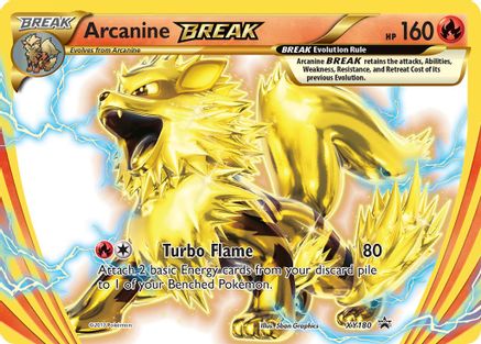 Arcanine BREAK XY180  - Holofoil XY Promos - Promo