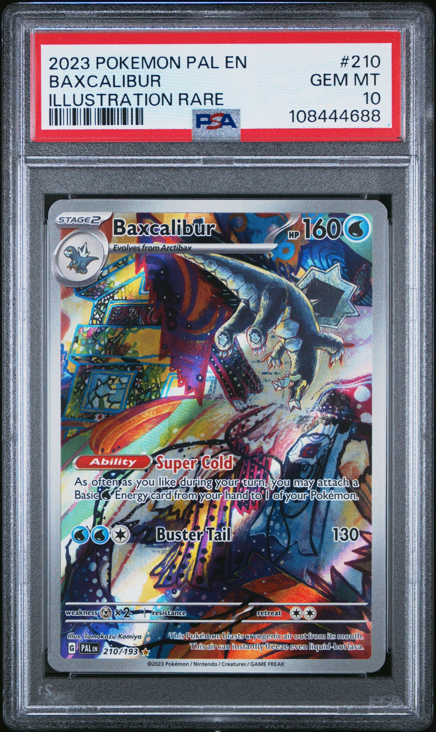 PSA 10 Baxcalibur #210