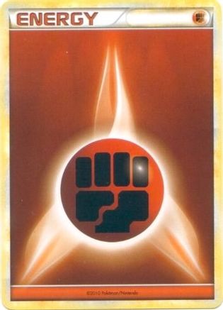 Fighting Energy (2010 Unnumbered HGSS Style Non (2010 Unnumbered HGSS Style Non-Holo)  League & Championship Cards - Promo