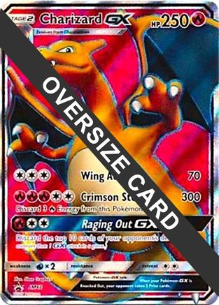 Charizard GX (SM Black Star Promos) SM60  - Holofoil Jumbo Cards - Promo