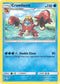 Crawdaunt 025  - Reverse Holofoil SM  Crimson Invasion - Rare