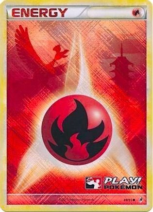 Fire Energy (Play! Pokemon) 089/95  - Holofoil League & Championship Cards - Promo