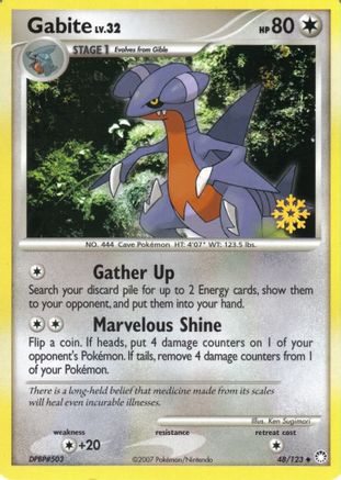 Gabite 048/123  Countdown Calendar Promos - Promo