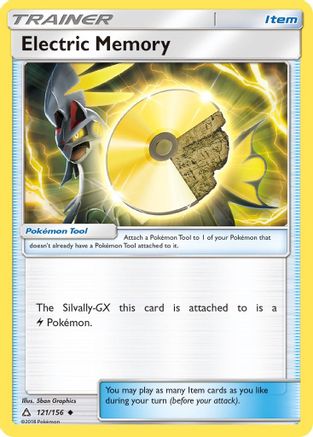 Electric Memory 121  - Reverse Holofoil SM  Ultra Prism - Uncommon