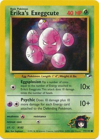 Erika's Exeggcute (77) (77) 077/132  - Unlimited Gym Heroes - Common
