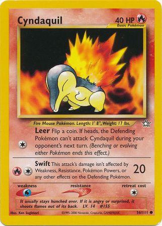 Cyndaquil (56) (56) 056/111  - Unlimited Neo Genesis - Common