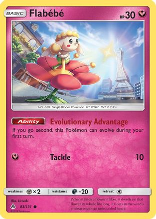 Flabebe (83) (83) 083/131  SM  Forbidden Light - Common