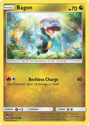 Bagon (104) (104) 104  SM  Celestial Storm - Common
