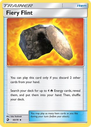 Fiery Flint 060/70  Dragon Majesty - Uncommon