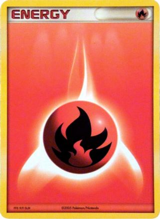 Fire Energy (2005 Unnumbered) (2005 Unnumbered)  League & Championship Cards - Promo
