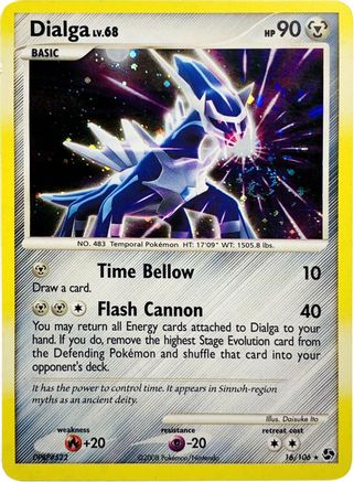 Dialga (Cosmos Holo) 016/106  - Holofoil Deck Exclusives - Holo Rare