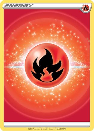 Fire Energy (2022 Unnumbered) (2022 Unnumbered)  SWSH09 Brilliant Stars - Common