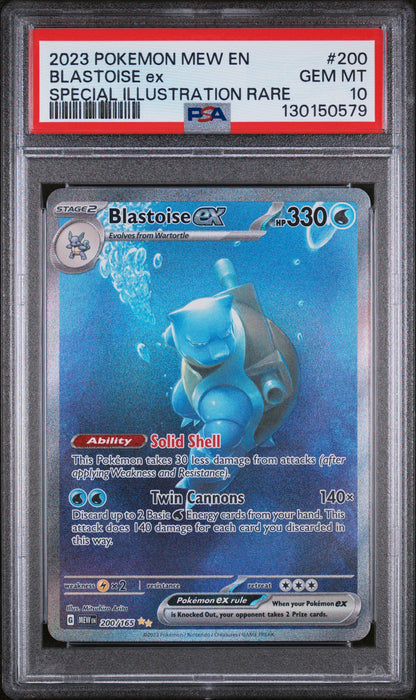 PSA 10 Blastoise EX #200