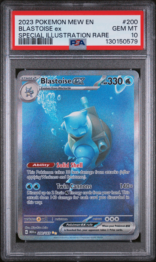 PSA 10 Blastoise EX #200