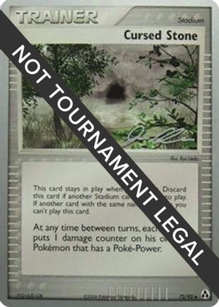 Cursed Stone - 2006 (Jason Klaczynski) 072  World Championship Decks - Uncommon