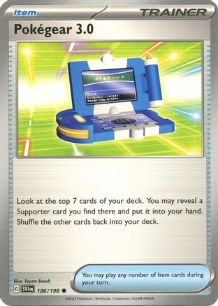 Pokegear 3.0 186/198  SV01 Scarlet & Violet Base Set - Common