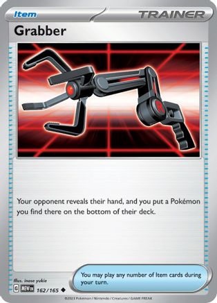 Grabber 162/165  SV Scarlet & Violet 151 - Uncommon