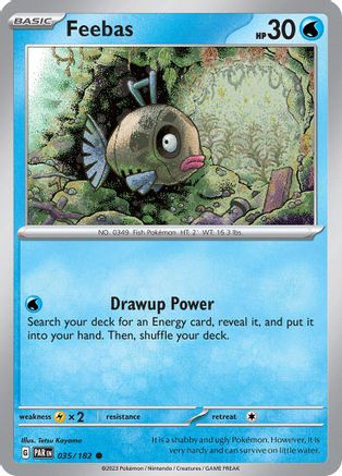 Feebas 035/182  SV04 Paradox Rift - Common