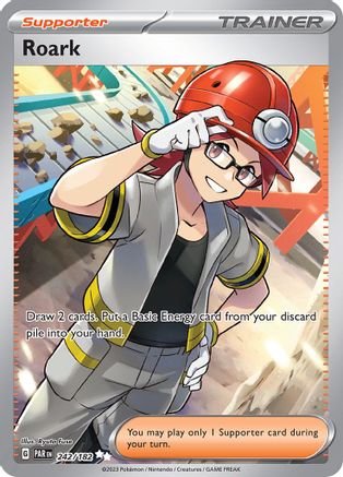 Roark 242/182  - Holofoil SV04 Paradox Rift - Ultra Rare