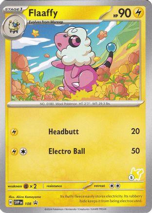 Flaaffy - Pikachu 5 108  Battle Academy 2024 - Promo