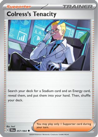Colress's Tenacity 057/064  SV Shrouded Fable - Uncommon
