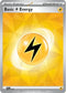 Basic Lightning Energy 012  - Holofoil SVE Scarlet & Violet Energies - Common