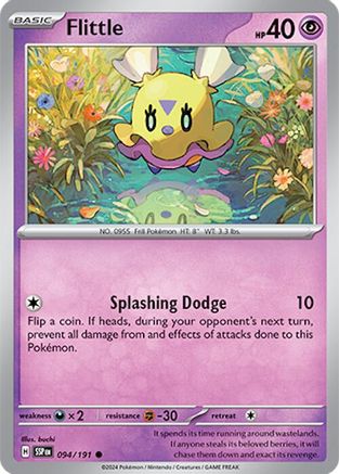 Flittle 094/191  SV08 Surging Sparks - Common