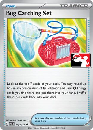 Bug Catching Set 143/167  Prize Pack Series Cards - Uncommon