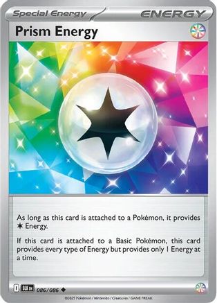 Prism Energy 086  - Reverse Holofoil SV Black Bolt - Uncommon