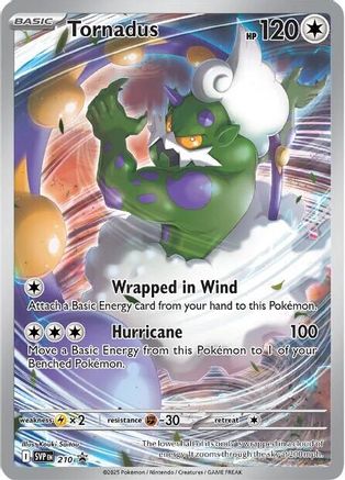 Tornadus 210  - Holofoil SV Scarlet & Violet Promo Cards - Promo